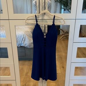 Charlotte Russe Royal Blue Strappy Dress